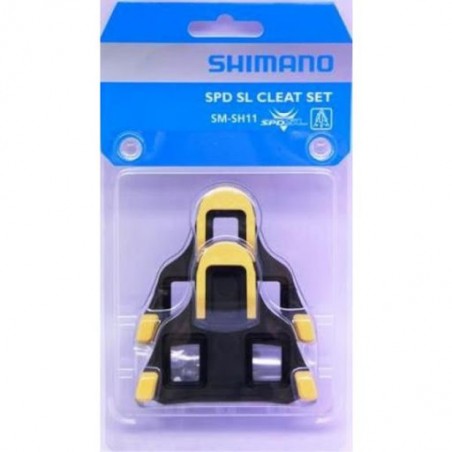 Kufry Shimano SPD-SL SM-SH11 žluté