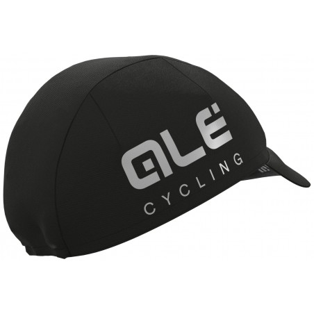 Letní cyklistická čepice Alé černo-bílá