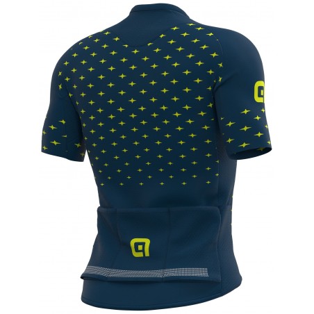 Letní cyklistický dres ALÉ PRR STARS žluté