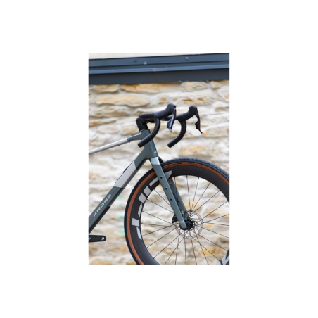 Gravel kolo Kross ESKER ADV 3.0 - zeleno-šedá/stříbrná