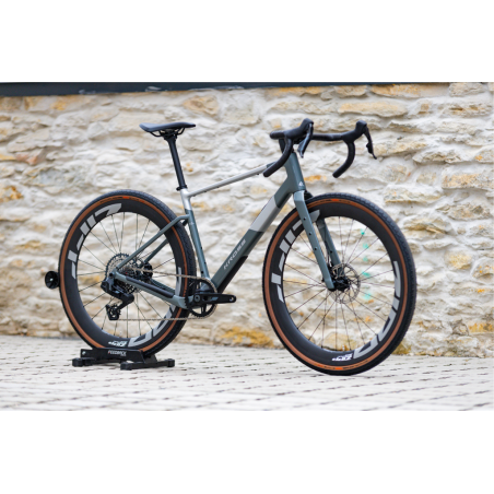 Gravel kolo Kross ESKER ADV 3.0 - zeleno-šedá/stříbrná