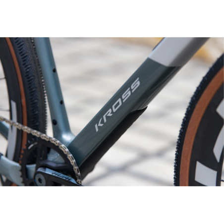 Gravel kolo Kross ESKER ADV 3.0 - zeleno-šedá/stříbrná