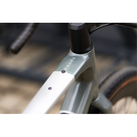 Gravel kolo Kross ESKER ADV 3.0 - zeleno-šedá/stříbrná