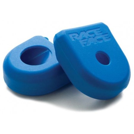 RACE FACE CRANK BOOT 2-pack, ochrana carbonových klik G4 medium modrá