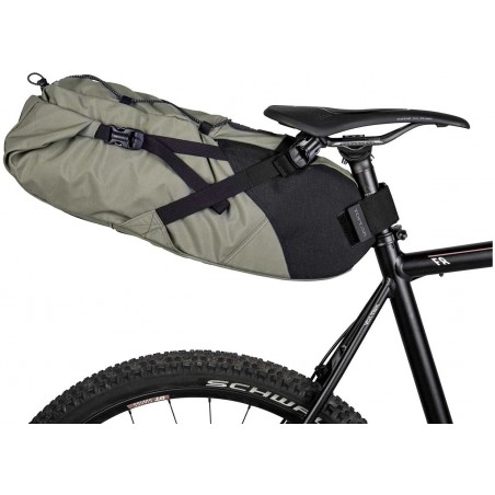 TOPEAK bikepacking BACKLOADER, rolovací brašna na sedlovku 15l zelená