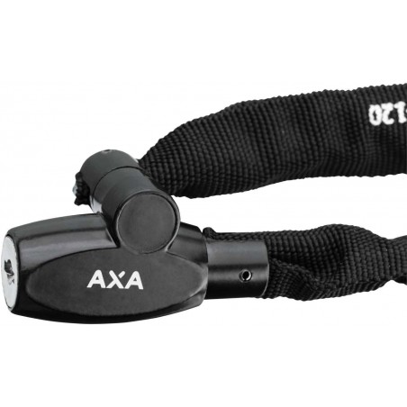 AXA zámek Rigid chain RCC 120 klíč černá