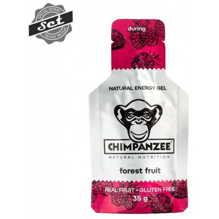 CHIMPANZEE ENERGY GEL Forest Fruit 35g - SET 4+1 (5x35g)