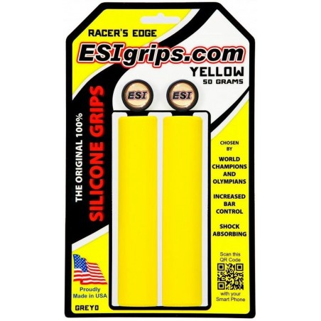 Gripy ESI Grips Racer's Edge Žluté