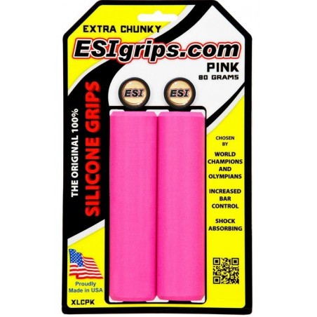 Gripy ESI Grips Chunky EXTRA Růžové