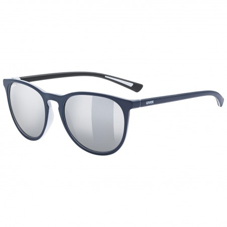Brýle UVEX 2021 LGL 43, BLUE MAT / LITEMIRROR SILVER (4416)