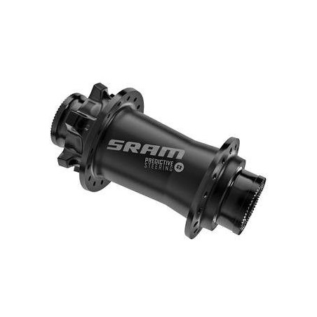 MTB náboj SRAM přední, Predictive Steering 28děr, Black 6 šroubů, diskový